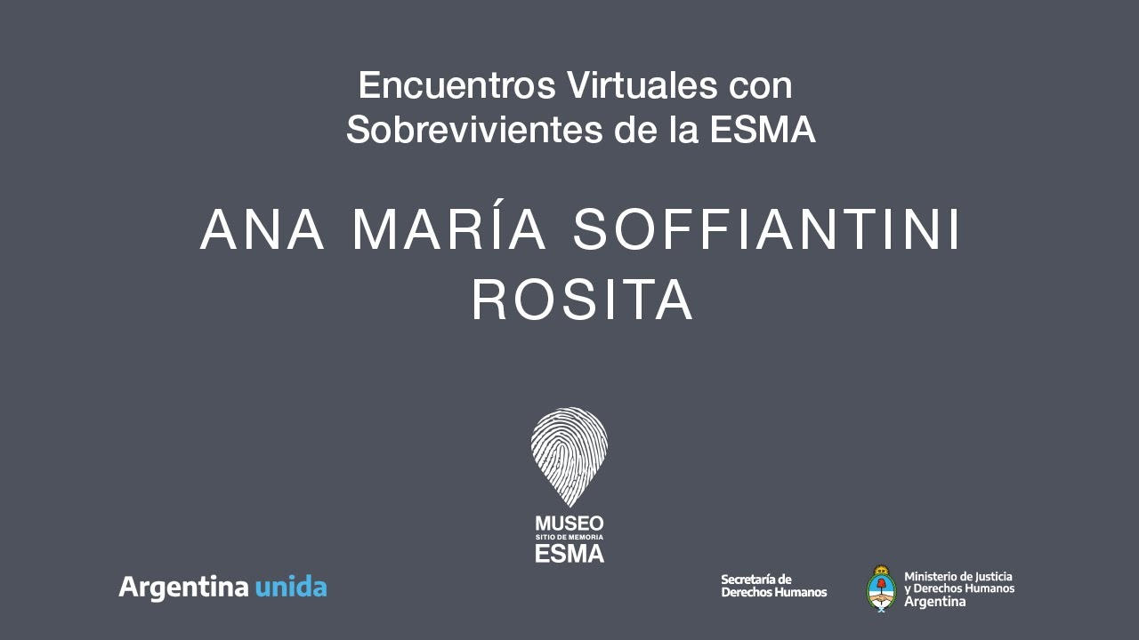 2020 - Encuentros con Sobrevivientes - Ana María 