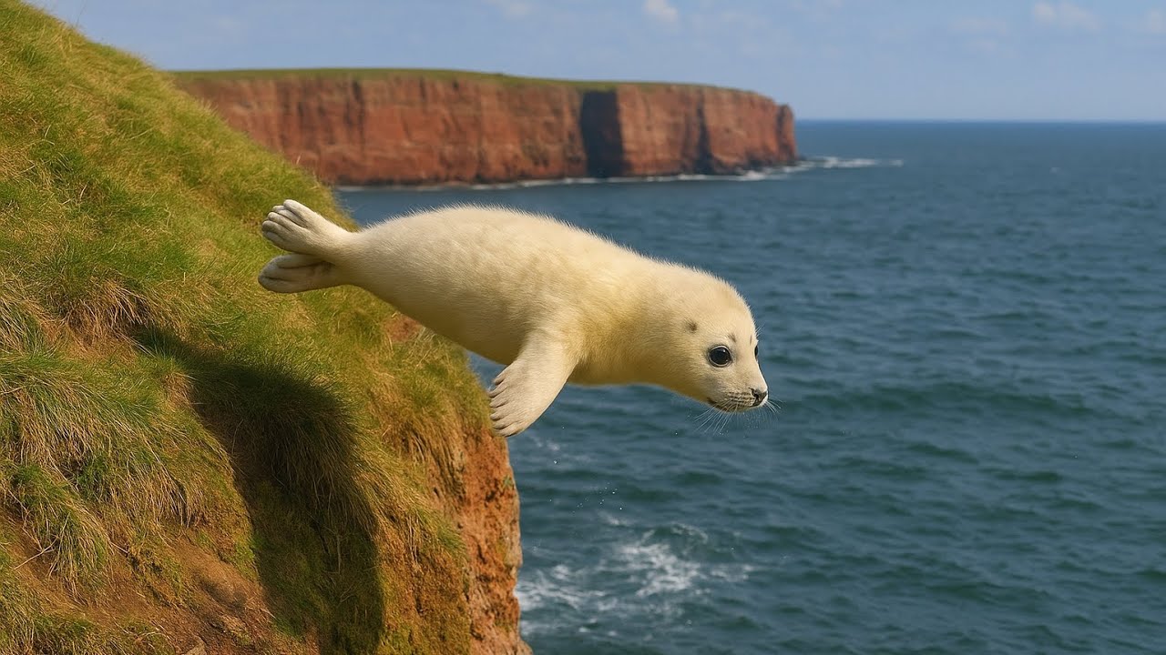 Die Kegelrobbe aus Helgoland - das Kinderlied 