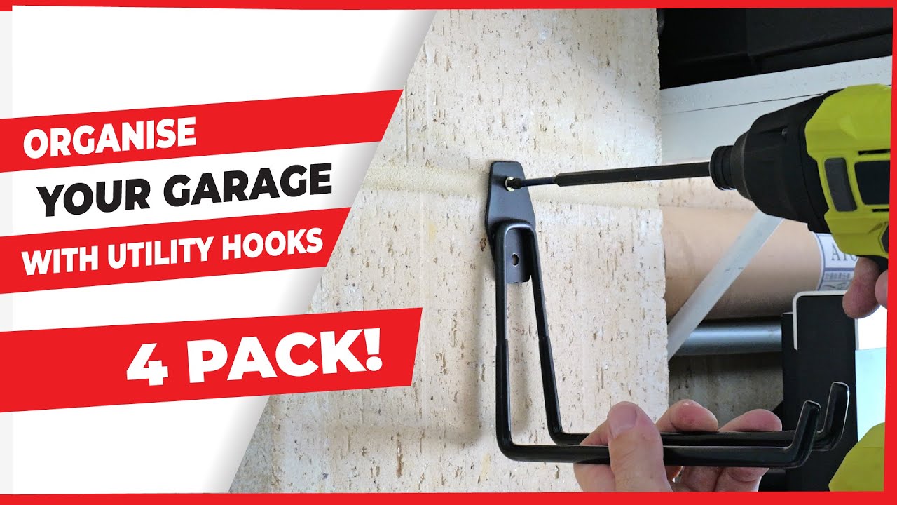 Utility Hook 4 Pack