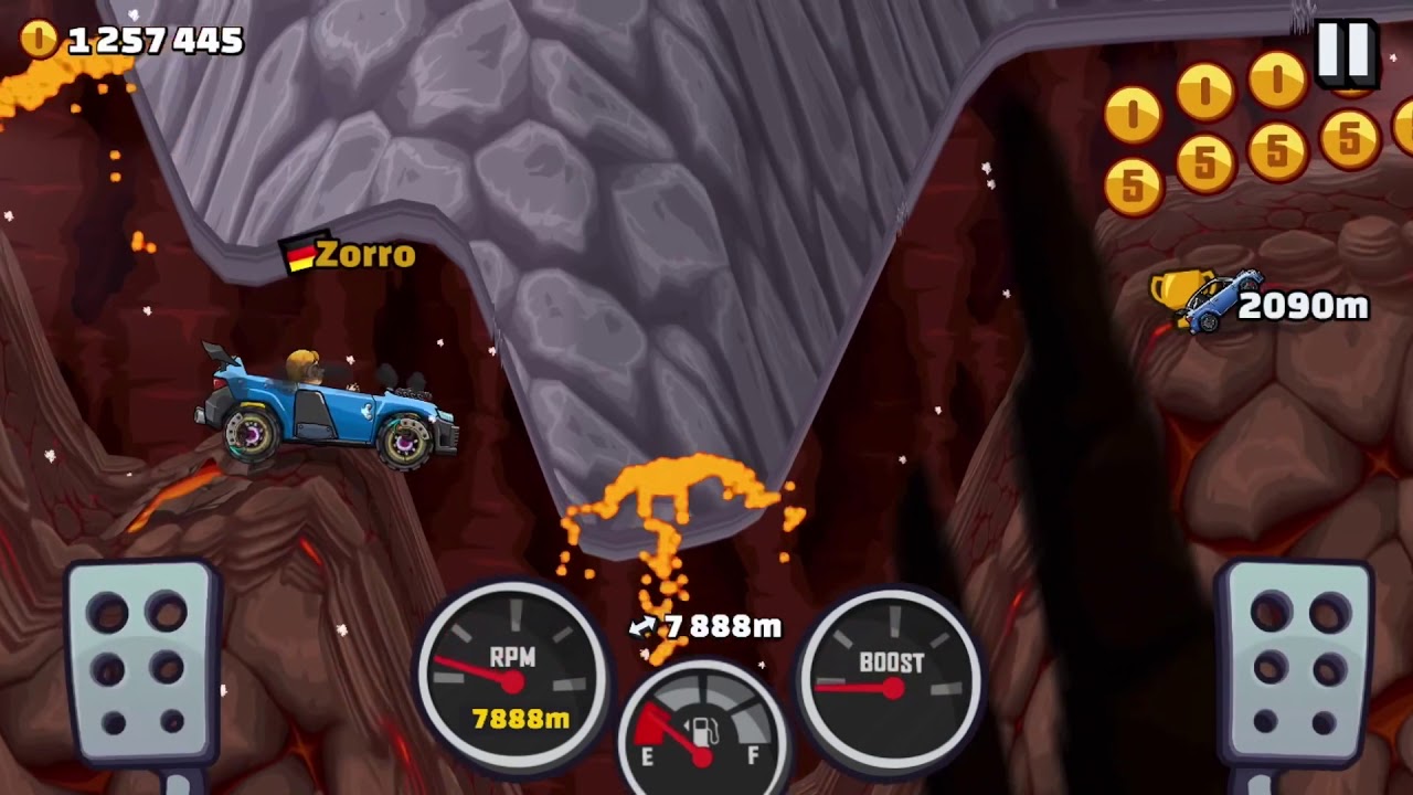 All Vehicle WORLD RECORD in Racer Glacier - Hill Climb Racing 2