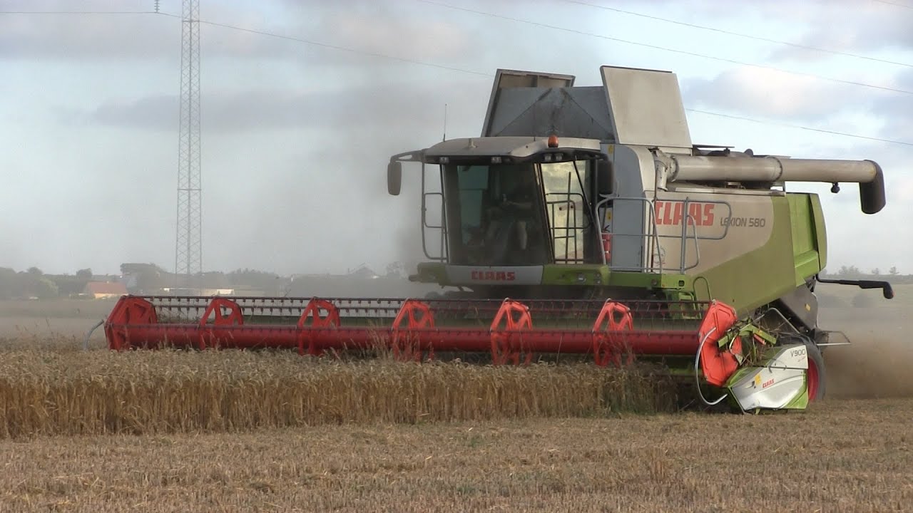 Wheat Harvest - Claas Lexion 580 - Harvest 2014