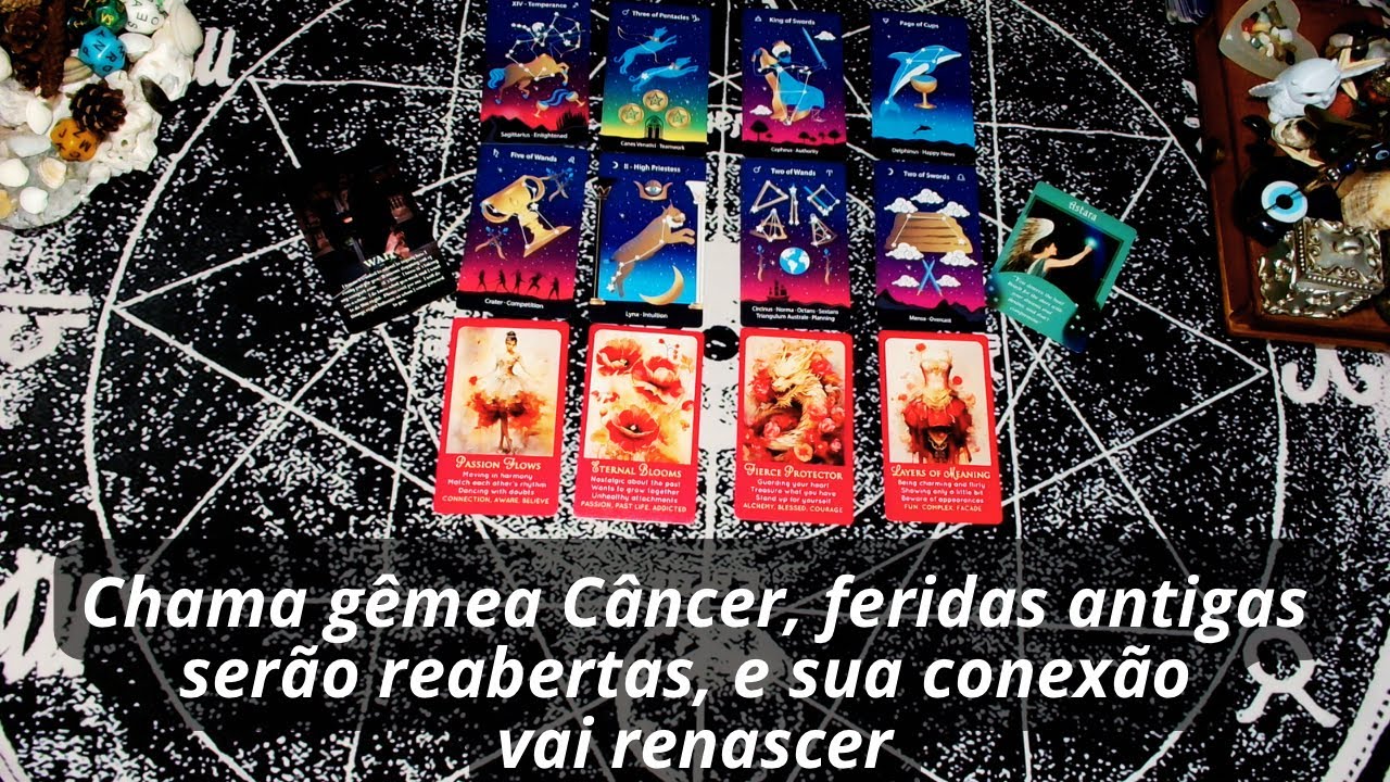 Chama gêmea Câncer, feridas antigas serão reabertas, e sua conexão vai renascer