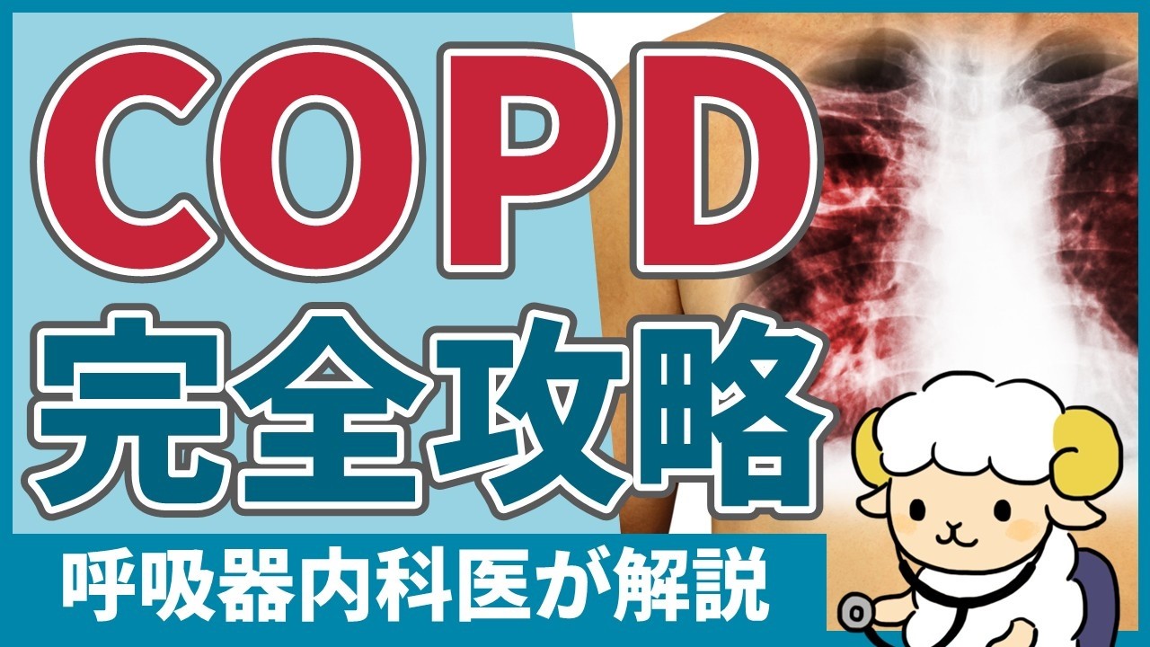 【40分で初心者を卒業】COPDの完全講義