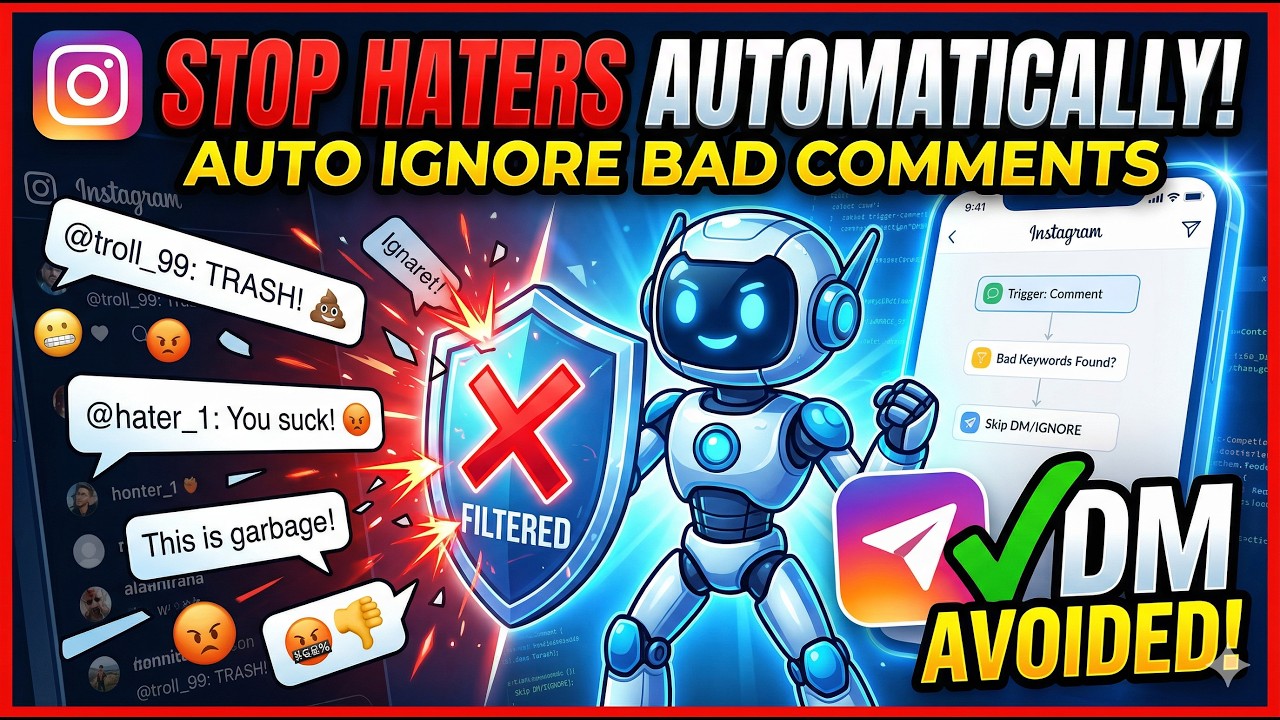 How to Stop Instagram DM Automation Replying to Bad Comments