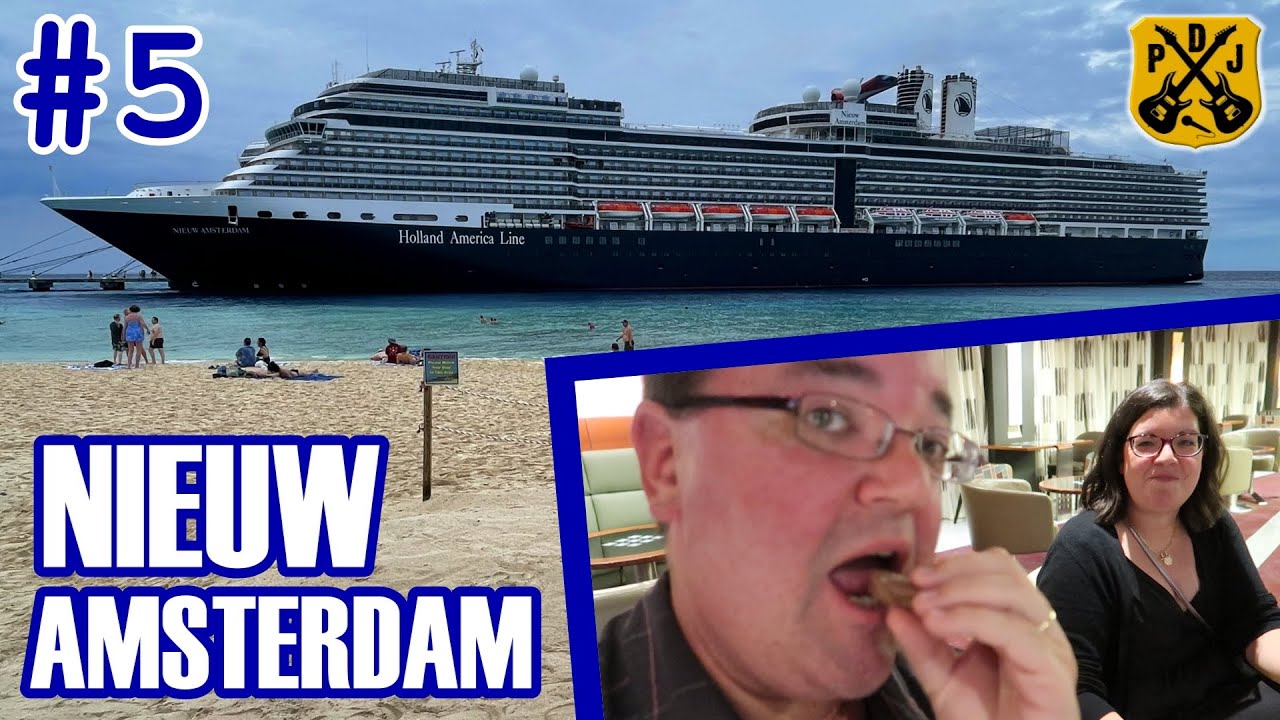 Nieuw Amsterdam Pt.5 - Behind The Scenes Tour, Cake Me Away, Caribbean Brunch, Chocolate Surprise