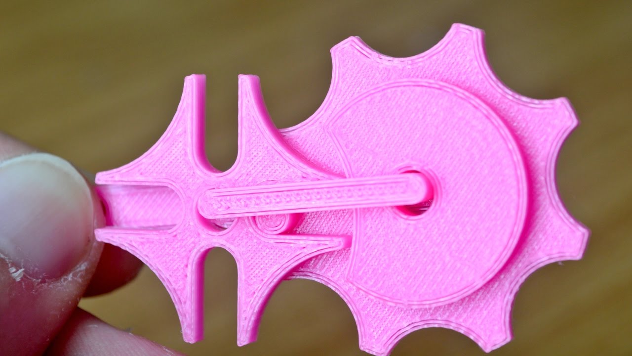 Mecanismo de Ginebra impreso en 3D | 3D printed Geneva Mechanism