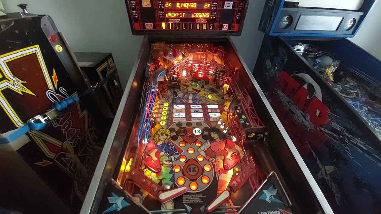 Williams Rollergames Pinball in 2022