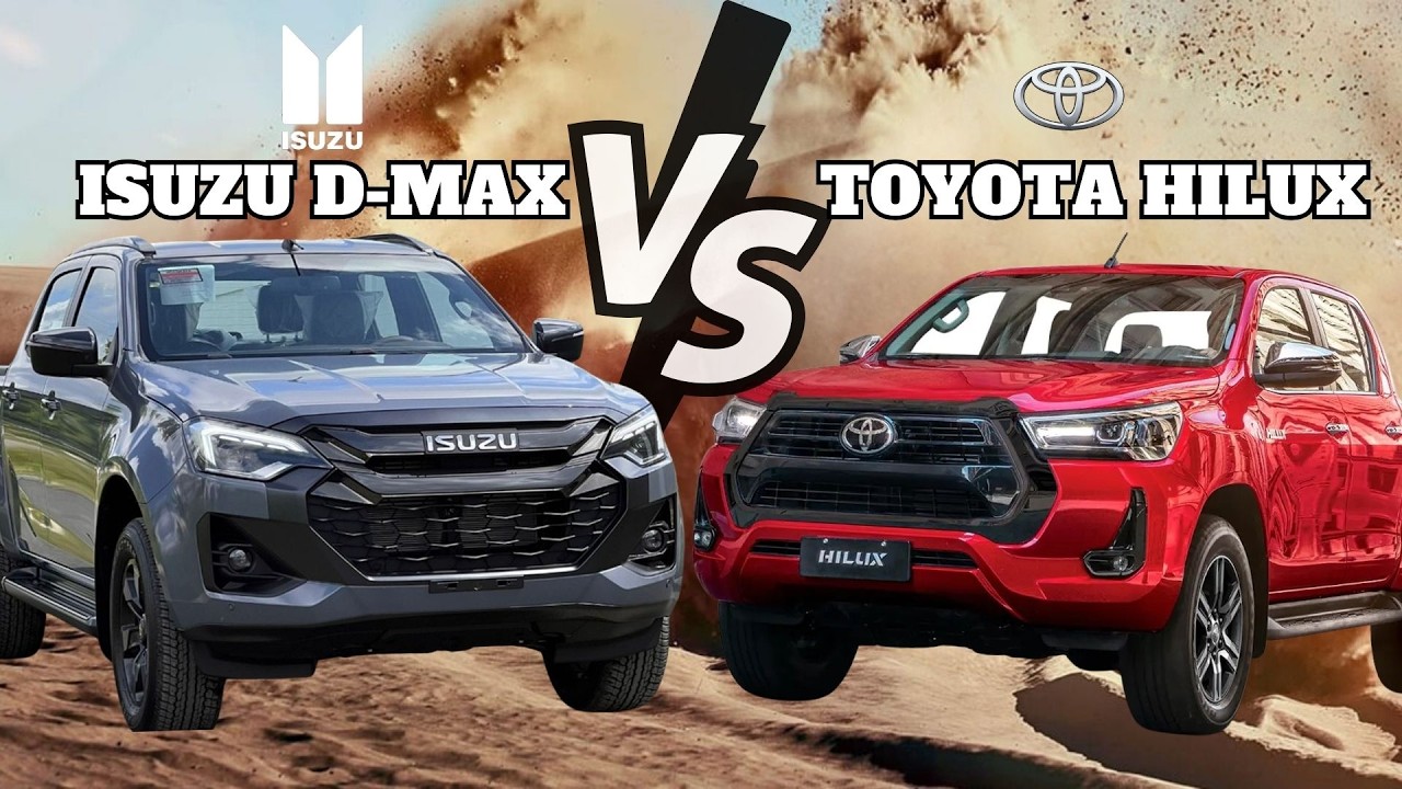 Toyota Hilux vs Isuzu D-MAX| BATALLA DE PICK-UP'S