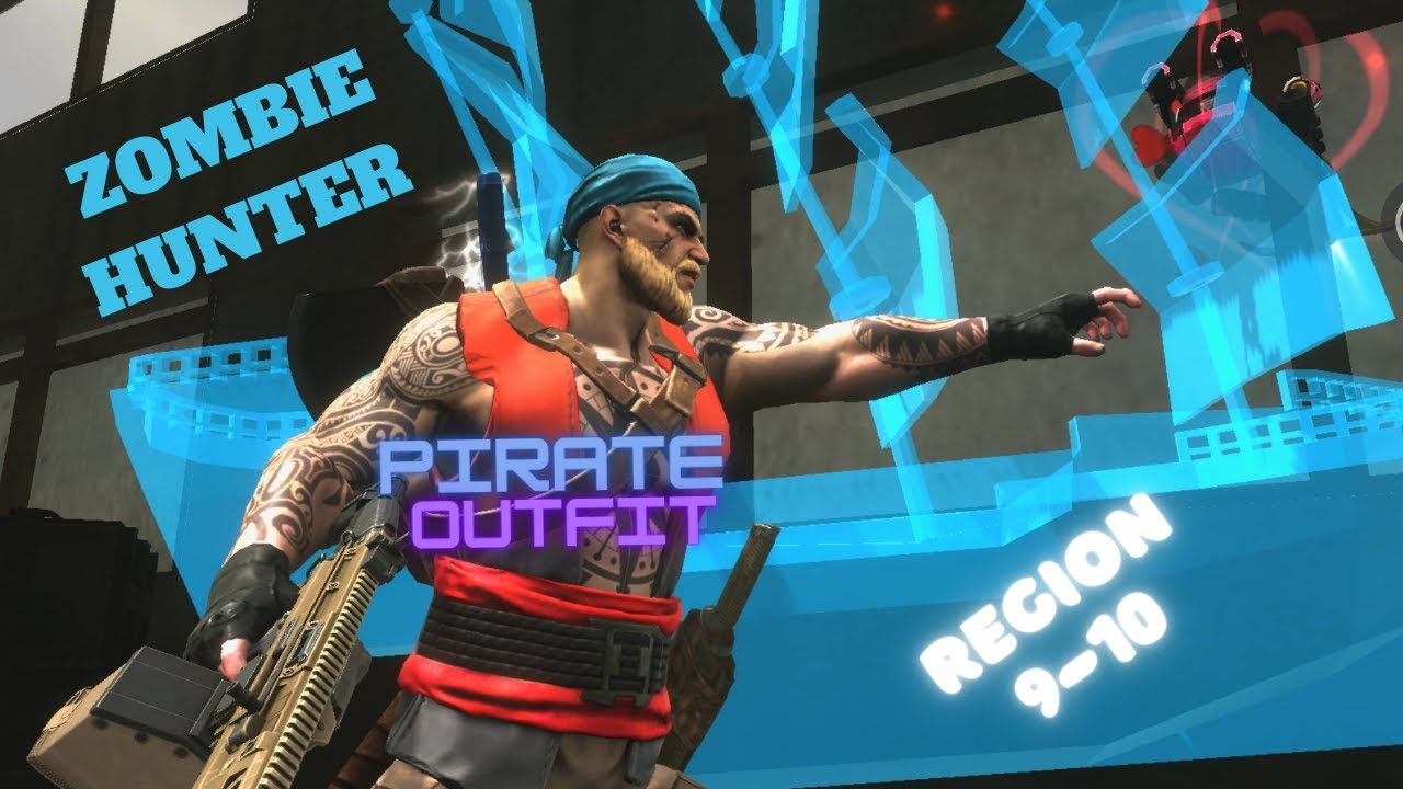 ZOMBIE HUNTER REGION 9-10 A PIRATE 🦜 WHO HATE ZOMBIES