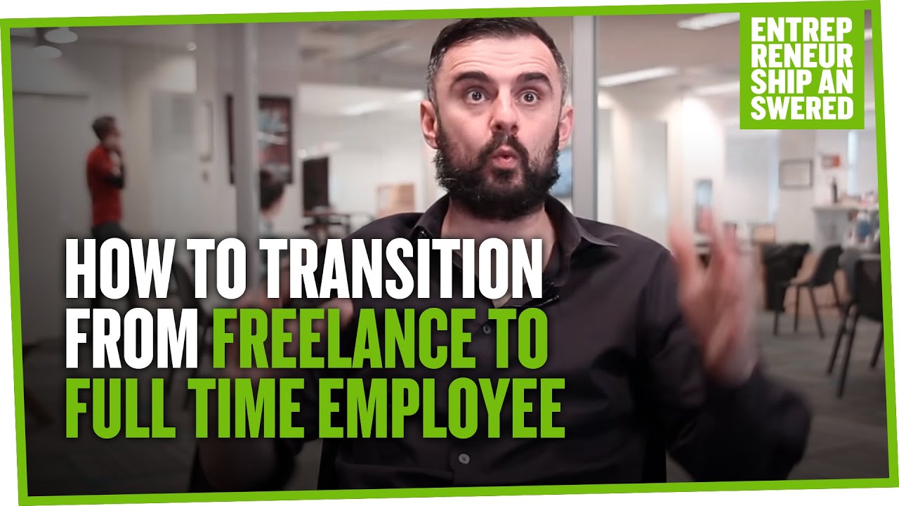 How to Transition from Freelance to Full Time Employee