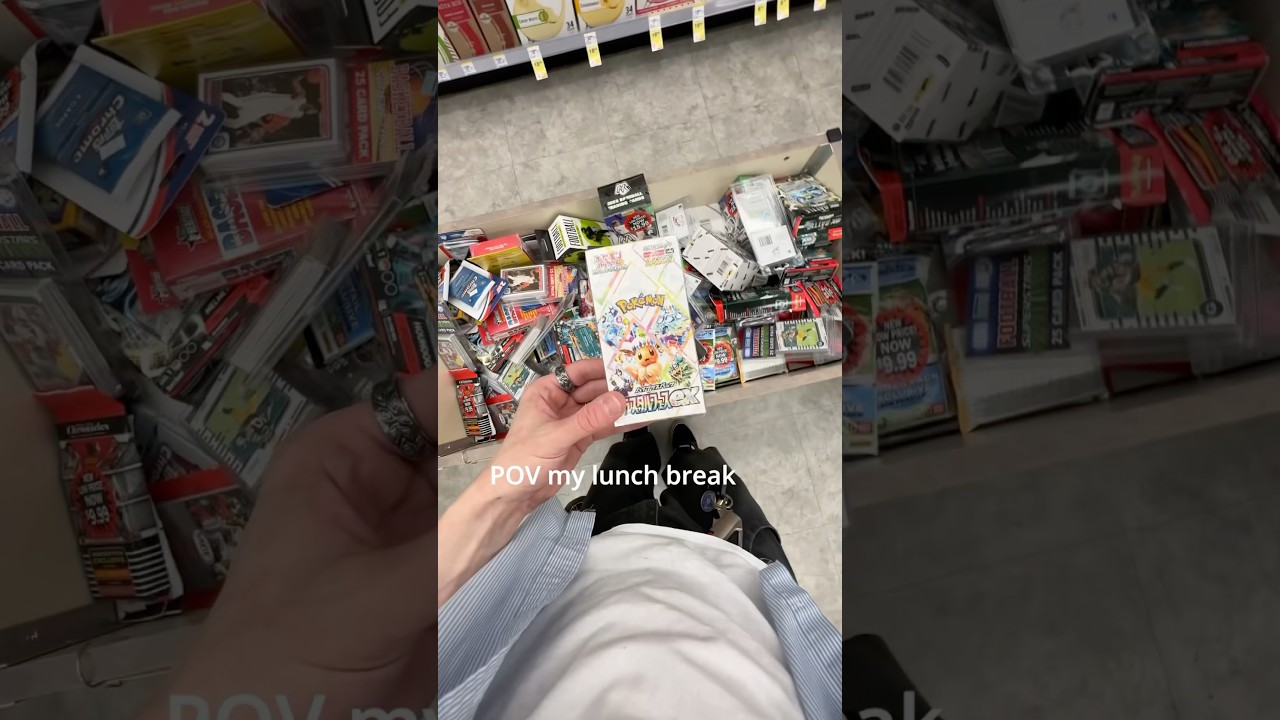 POV I Bought Pokemon on my Lunch Break #pokemon