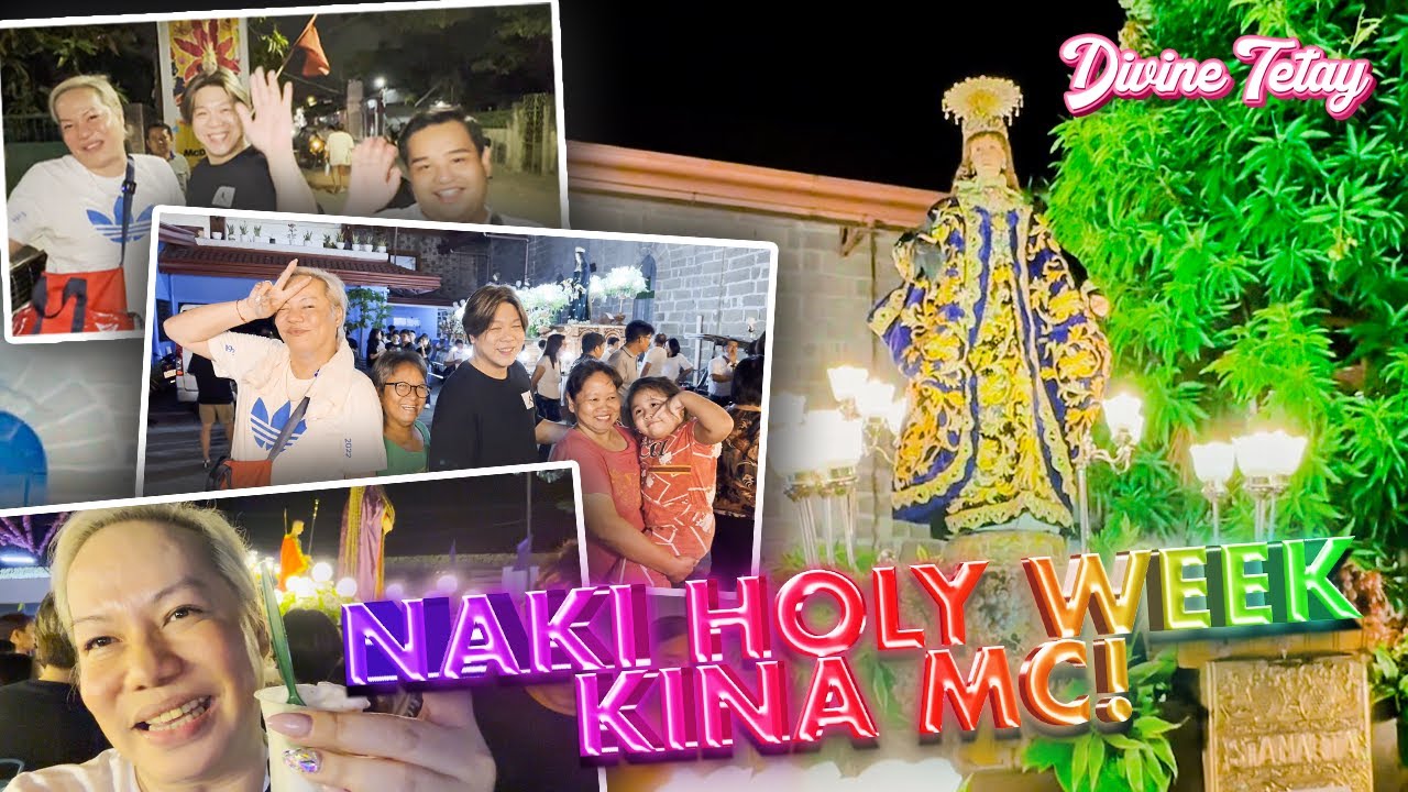 NAKI HOLY WEEK KAMI KINA MC MUAH. ( WITH ORLI AND TONTON ) | DIVINE TETAY