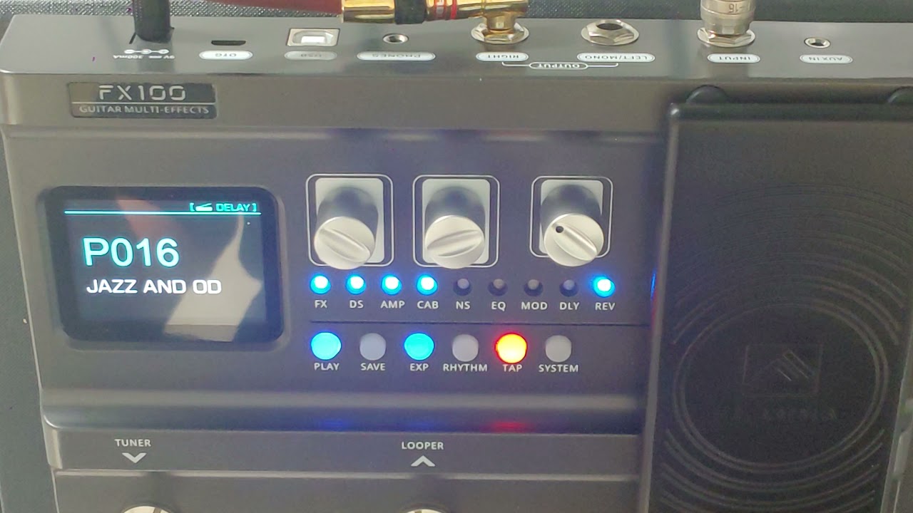 FLAMMA FX100 Multi Effect - Preset Demo
