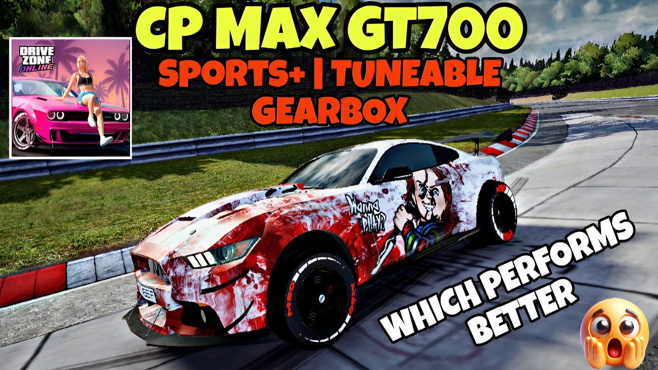 DRIVE ZONE ONLINE CP MAX GT 700🔥| WHICH GEARBOX HAS A BETTER PERFORMANCE ! #drivezoneonline