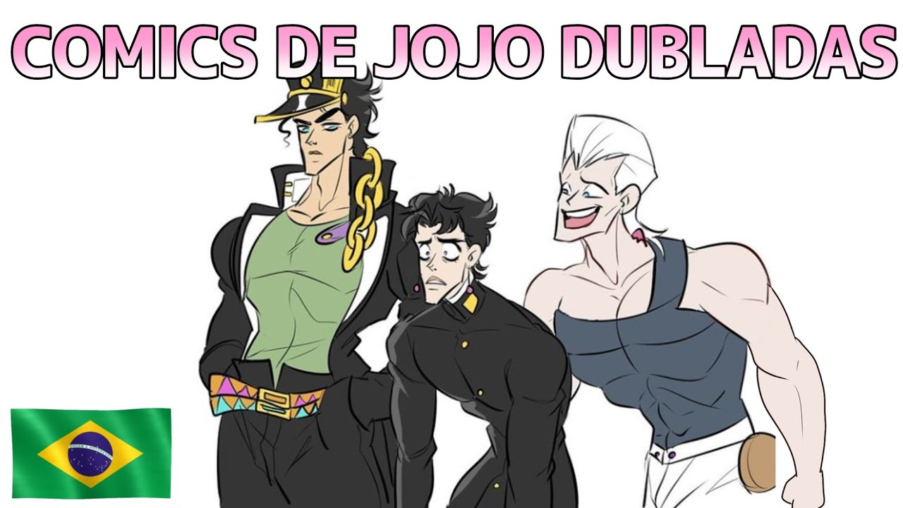 Kakyoin usando a roupa do Jotaro - Comics de Jojo dubladas 🇧🇷🇧🇷
