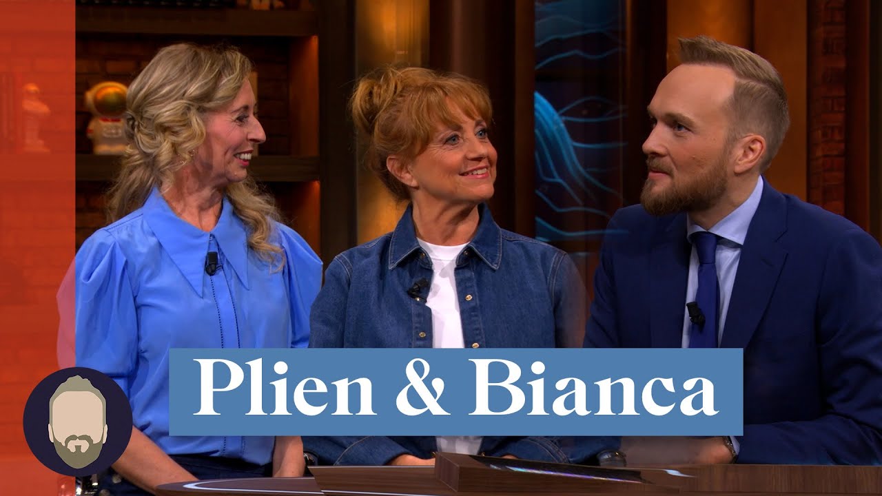 Plien & Bianca op de achterbank van hun busje over nieuwe show 'Harrekidee'  | LUBACH