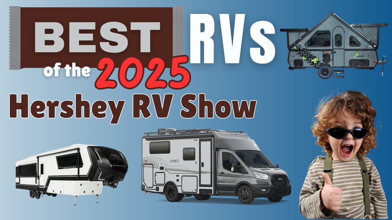 Best New RVs at Hershey 2025! Walkthroughs & First Impressions | Part 1