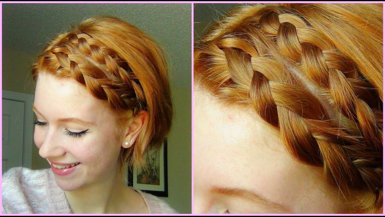 Double Dutch Braid Hair Tutorial! Short Hair ♥