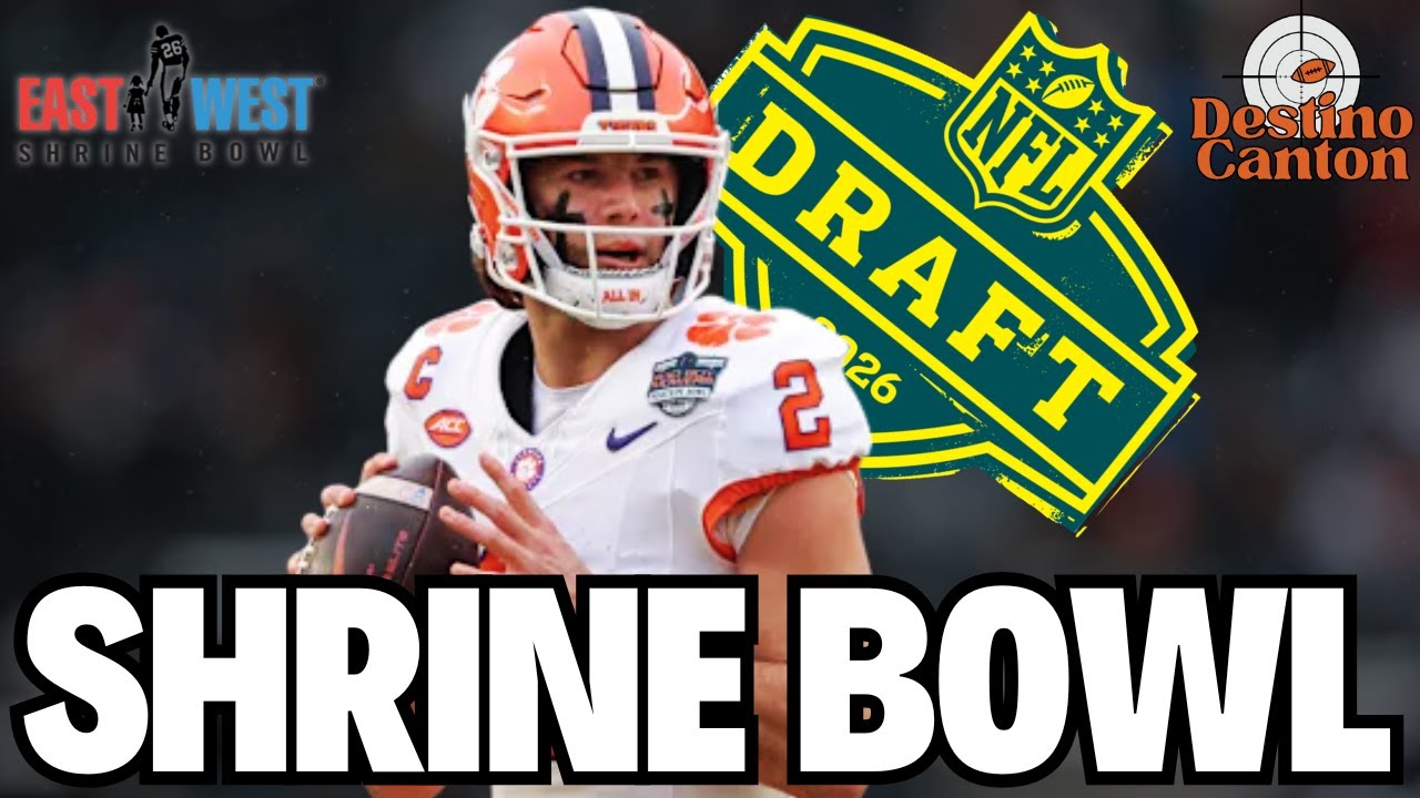 TODO lo que DEBES SABER del SHRINE BOWL. NFL Draft 2026.