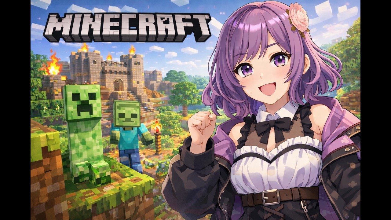 【眠くなるまでMinecraft】ゆっくりまったりやってくよっ【初見大歓迎】