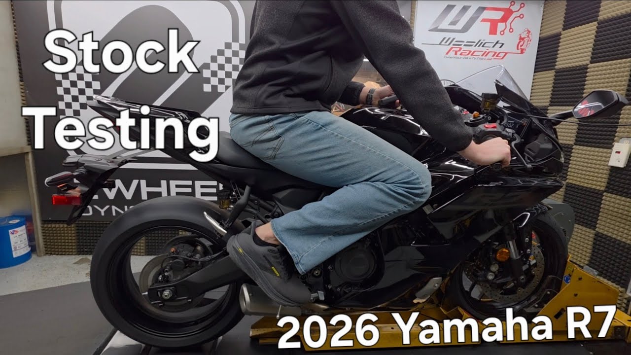Мы только что закончили обкатку нашего новенького Yamaha R7 2026 года выпуска!
