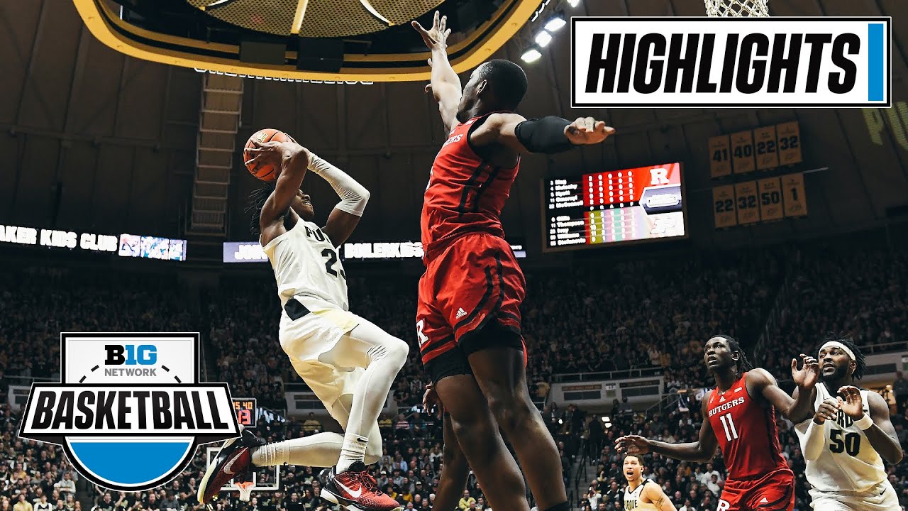 Rutgers at Purdue | Extended Highlights | Big Ten Men's Basketball | Feb. 20, 2022