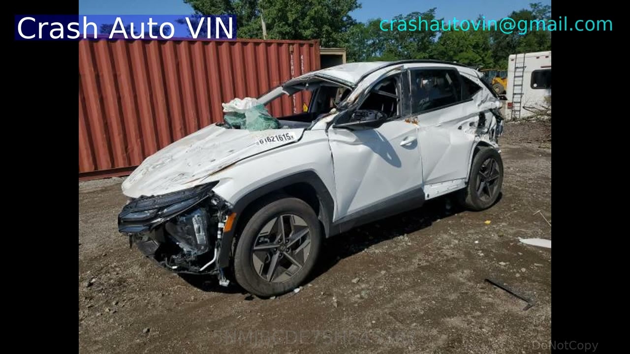 5NMJBCDE7SH545301 Hyundai 2025 tucson sel