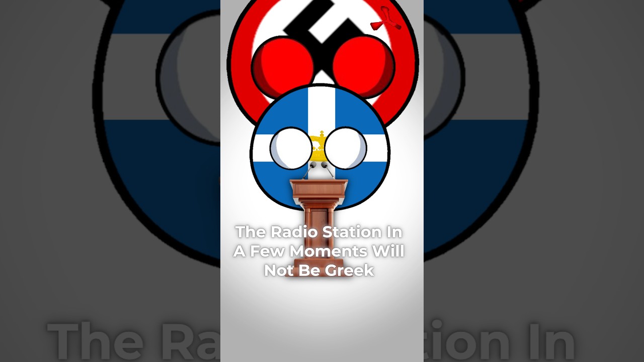 Greece&rsquo;s Final Message Before Occupation | #history #ww2 #map #countryballs #education #edit #shorts