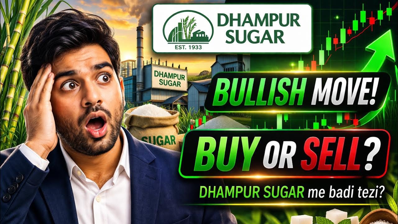 Dhampur Sugar Share Latest Update 🔥 | Bullish Move या Trap? | Huge Rally Ahead?
