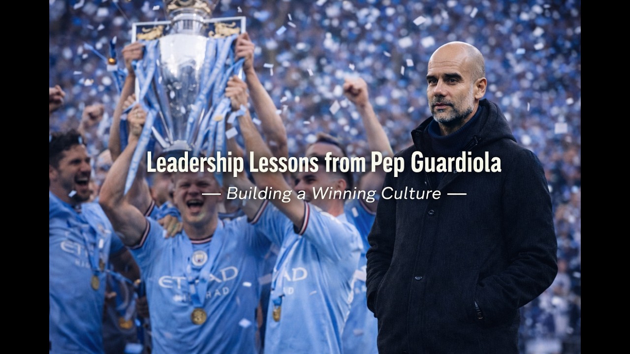 Leadership Lessons from Pep Guardiola – Building a Winning Culture