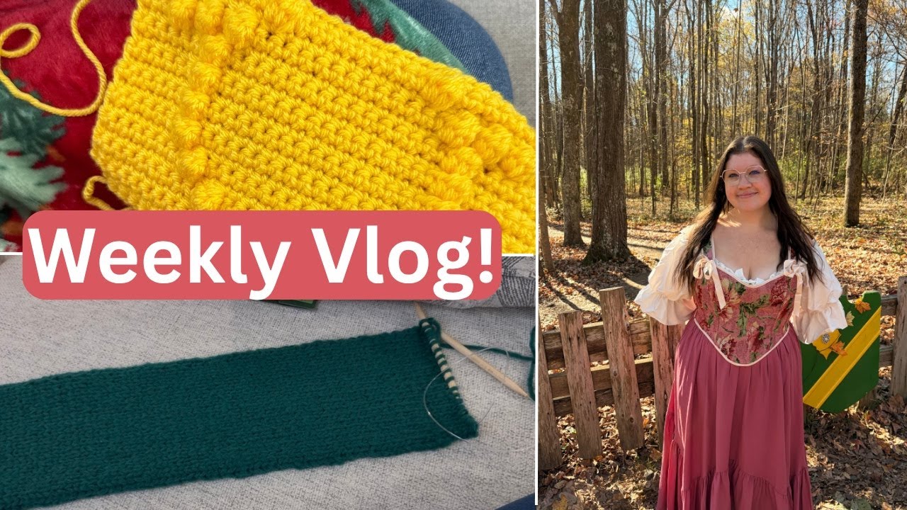 Weekly Vlog! Sharing my other hobbies - Renfaire!