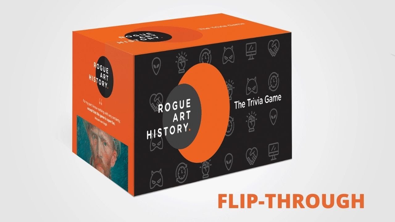Rogue Art History: The Trivia Game Flip-Through