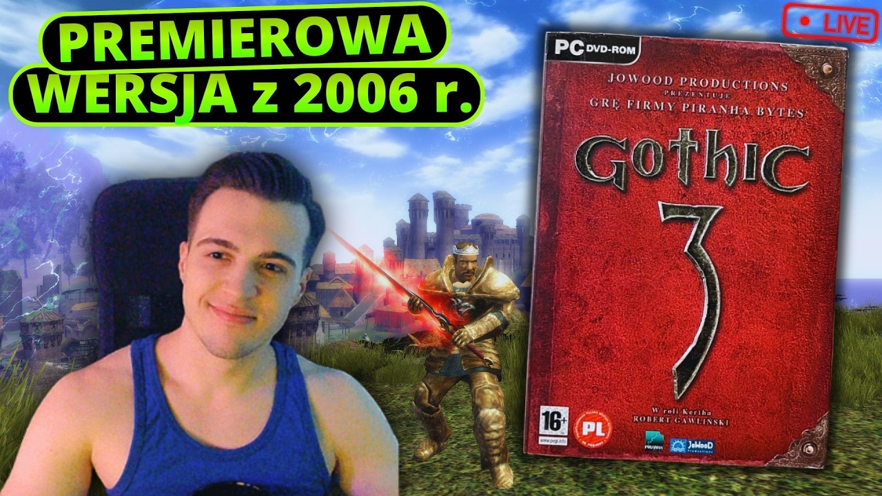 🔴 Gothic 3 PREMIEROWA wersja - BEZIMIENNEGO OPĘTAŁO #10