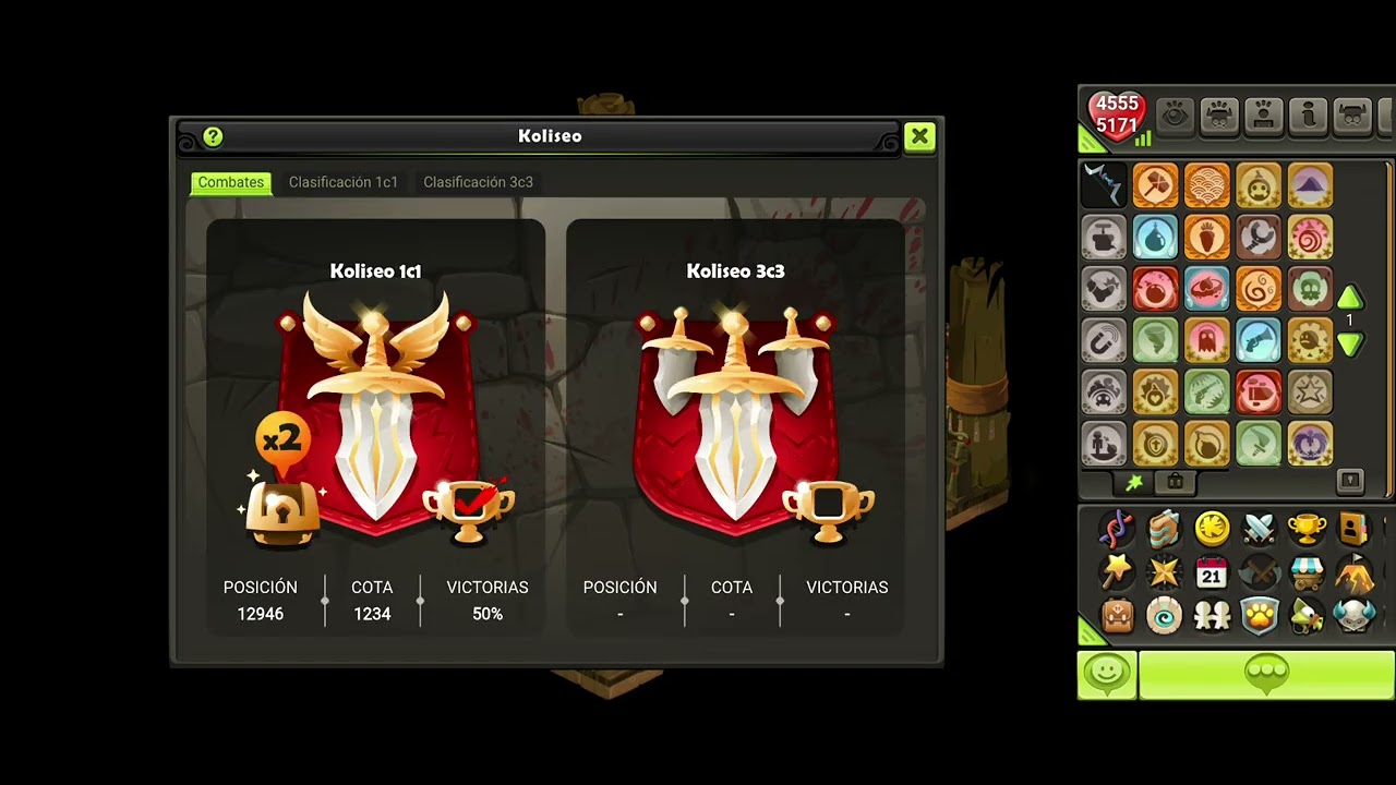 [DOFUS TOUCH] PRESENTACIÓN DEL SET DE TYMADOR DE SUERTE MÁS UN KOLISEO. 