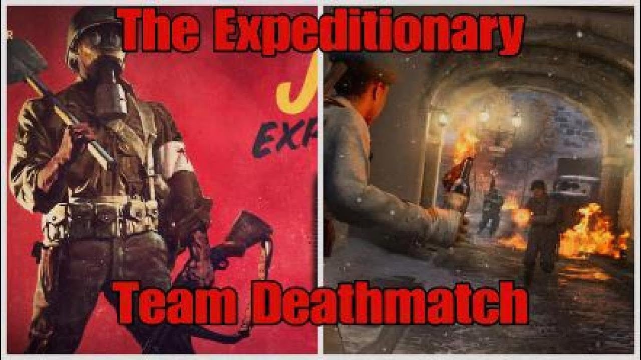 Call of Duty WW2, The Expeditionary Class, Team Deathmatch