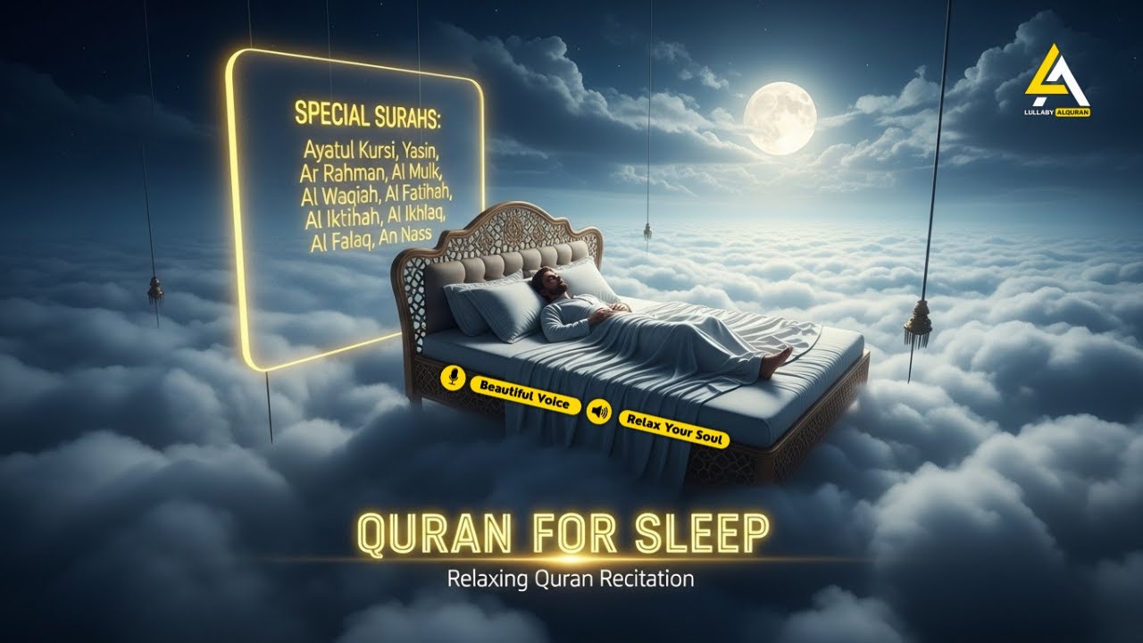 Very Good Quran Recitation in a peaceful voice | Al Fatihah, Ayat Al Kursi,Yasin,Al Waqiah,Ar Rahman