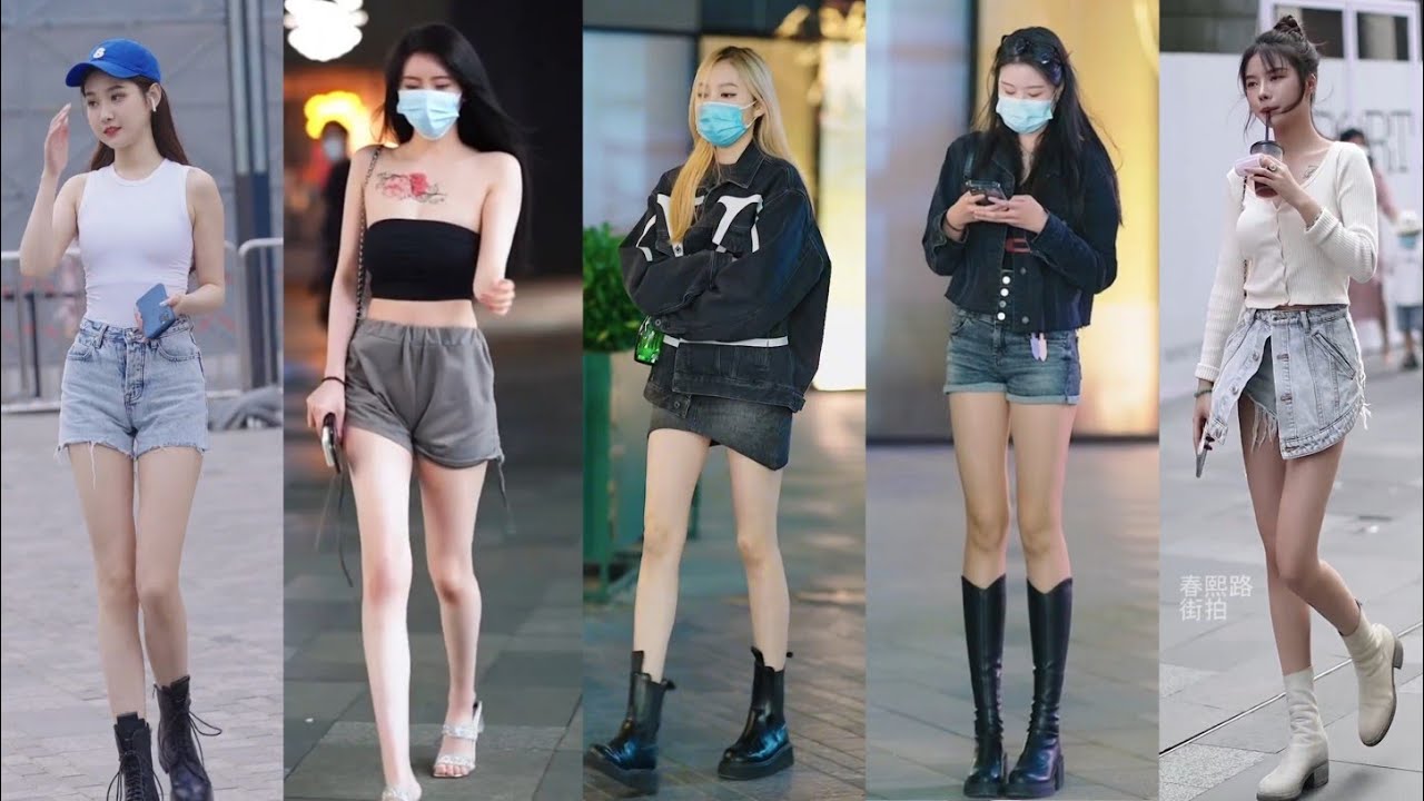 Mejores Street Fashion Douyin China | 抖音街拍穿搭 ！Douyin Tiktok China Thời Trang Đường Phố Ep.478