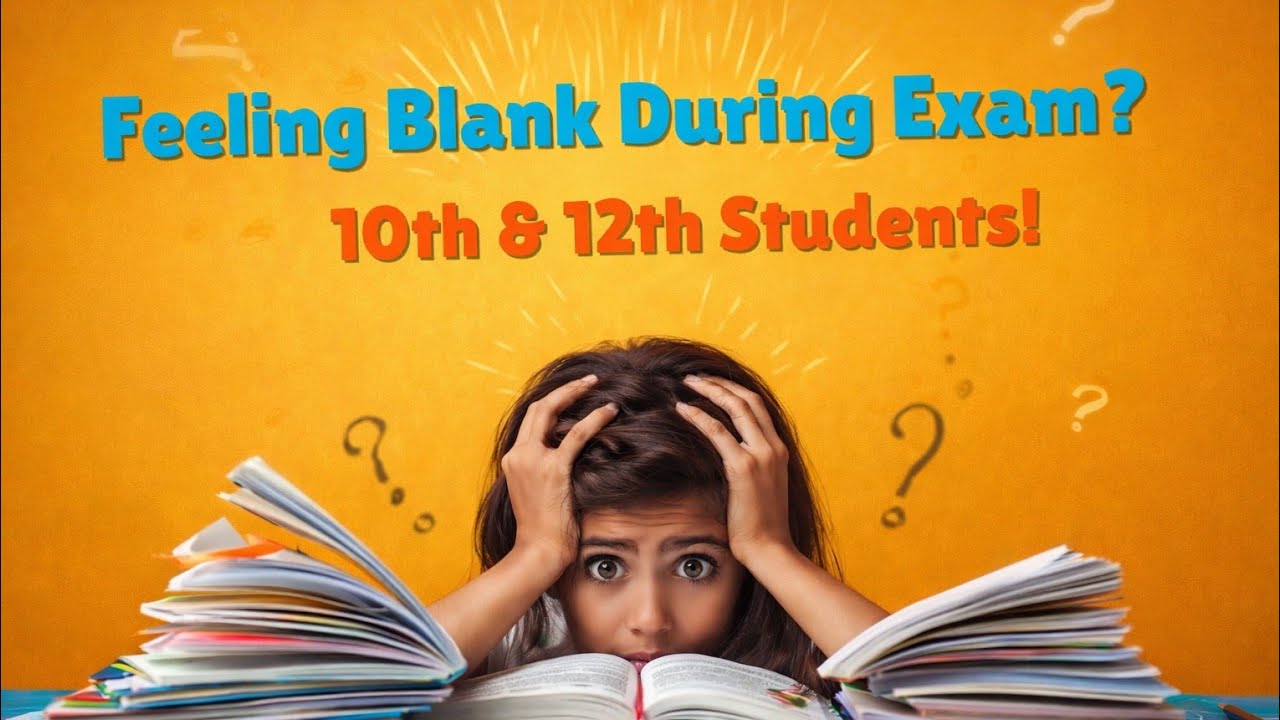 Feeling Blank During 10th & 12th  Exams? |Susena Nayak| Clinical Psychologist