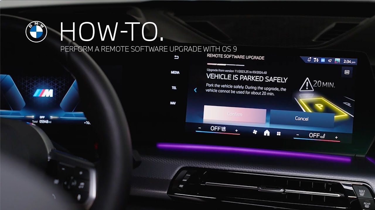 How To Perform a Remote Software Upgrade with OS 9 | BMW How-To