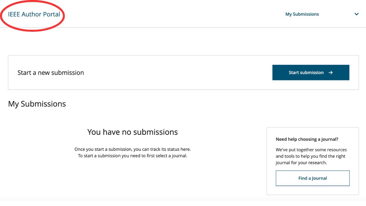 Submitting Your Manuscript with IEEE Author Portal (English Captions)
