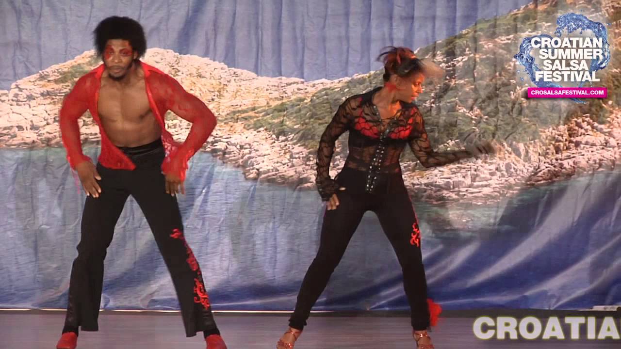 Croatian Summer Salsa Festival, show performance by Terry i Cecile