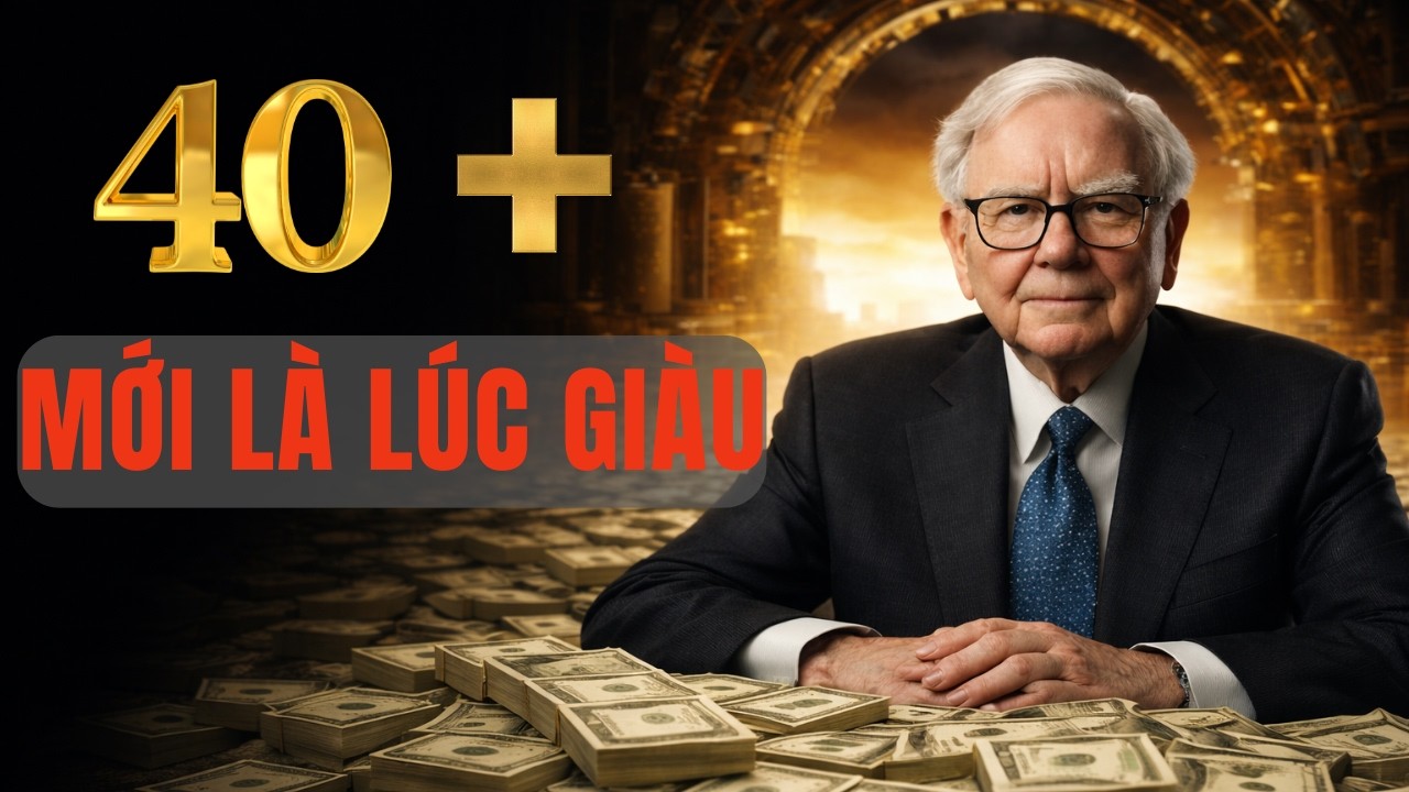 VÌ SAO 90% TÀI SẢN CỦA BẠN ĐẾN SAU TUỔI 40?