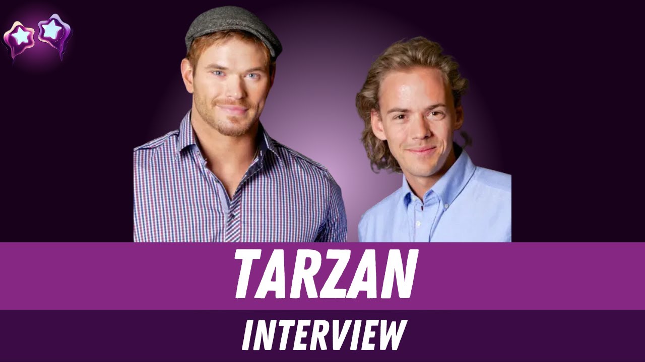 Tarzan Movie Cast Interview: Kellan Lutz & Anton Zetterholm | Behind-the-Scenes
