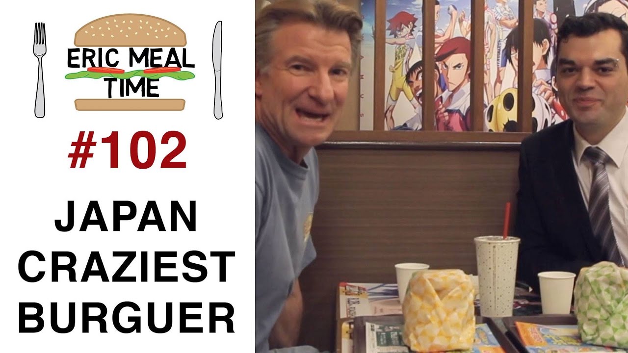 Japan's Craziest BURGER Ever? - Eric Meal Time #102