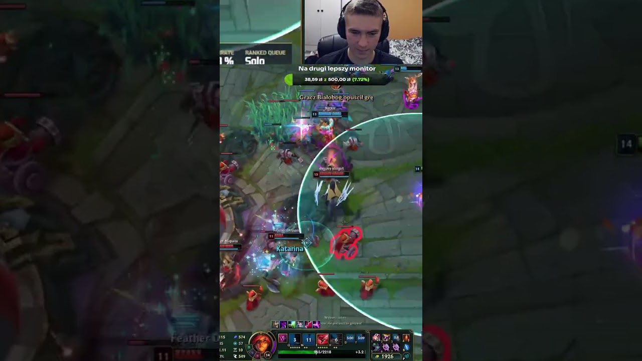 Fajna skakanka katarina | #smaniek #Twitch