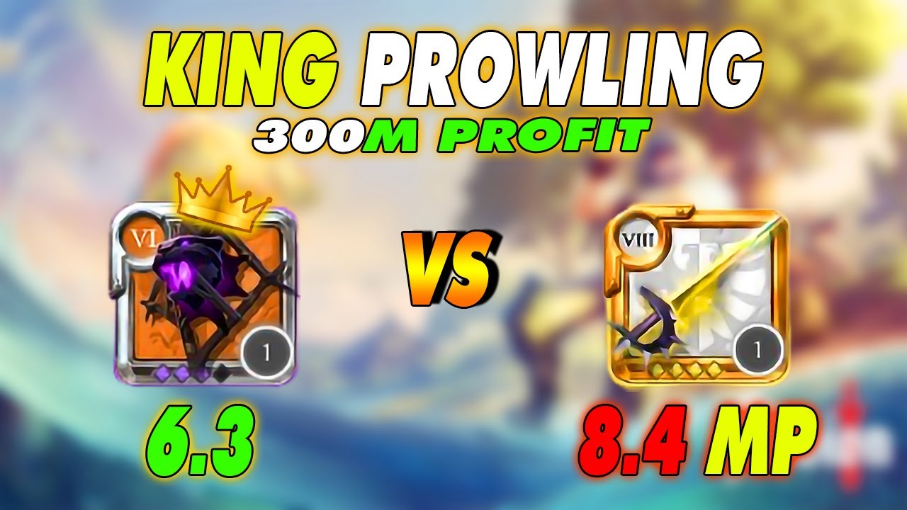 300M💲 Profit en 1 Día con la Pantera en MIST II Albion Online PVP Highlights II Sorteo Hacha 8.3