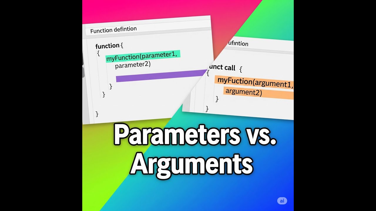 Function Parameters vs Arguments in Programming