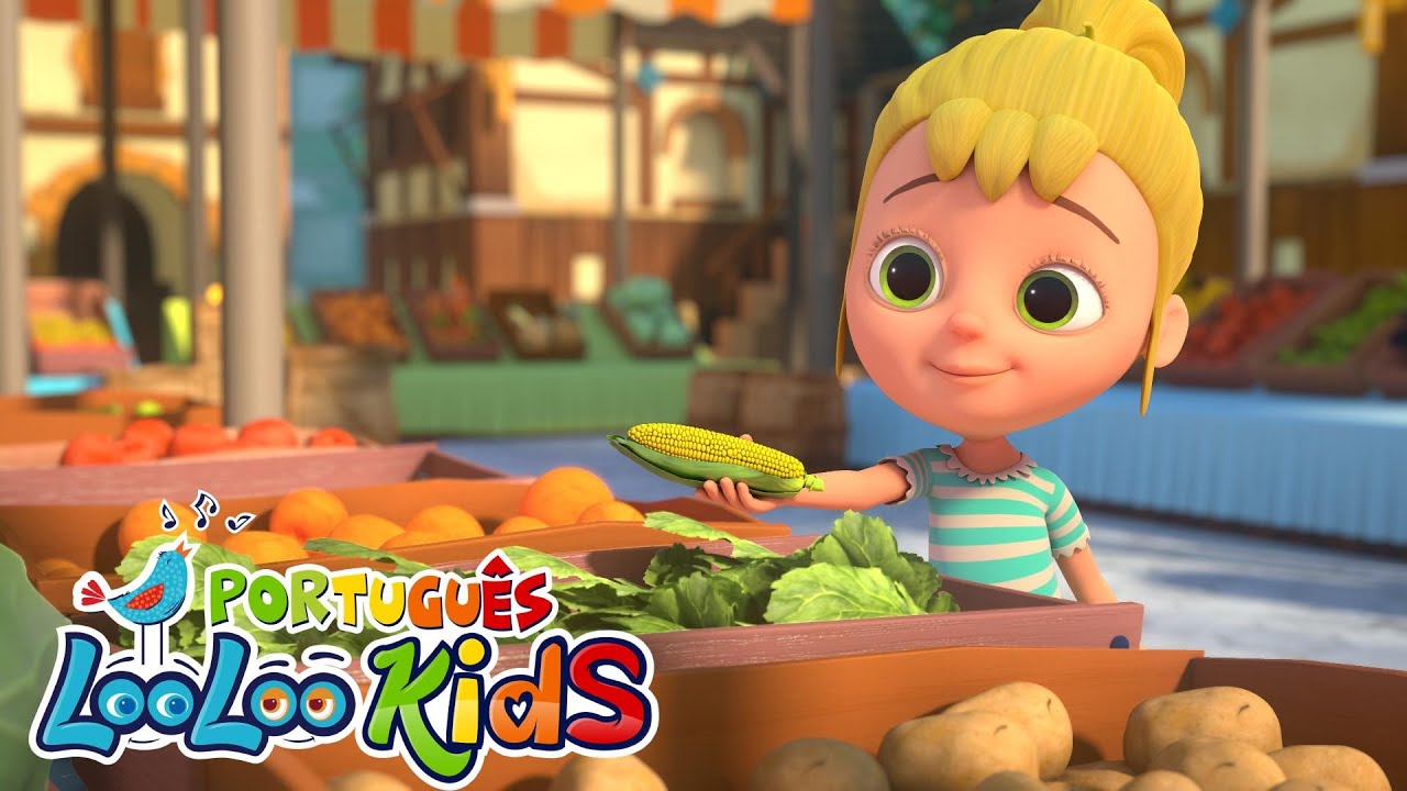 Indo'a feira - Músicas Infantis Divertidas - LooLoo Kids Português