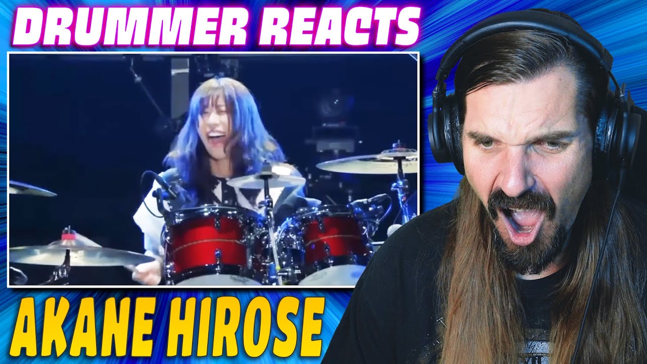 Drummer Reacts || Akane Hirose (BAND-MAID) Drum Solo
