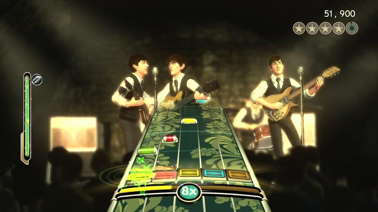 Don't Ever Change - The Beatles Guitar FC (TBRB Custom) HD Gameplay (Xbox 360)